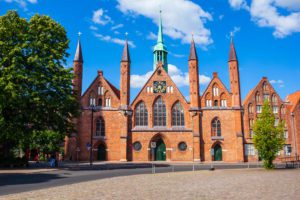 Heilig-Geist-Hospital in Lübeck - Ein bedeutendes historisches Gebäude, das die Geschichte der Stadt widerspiegelt. Fotografen in Lübeck