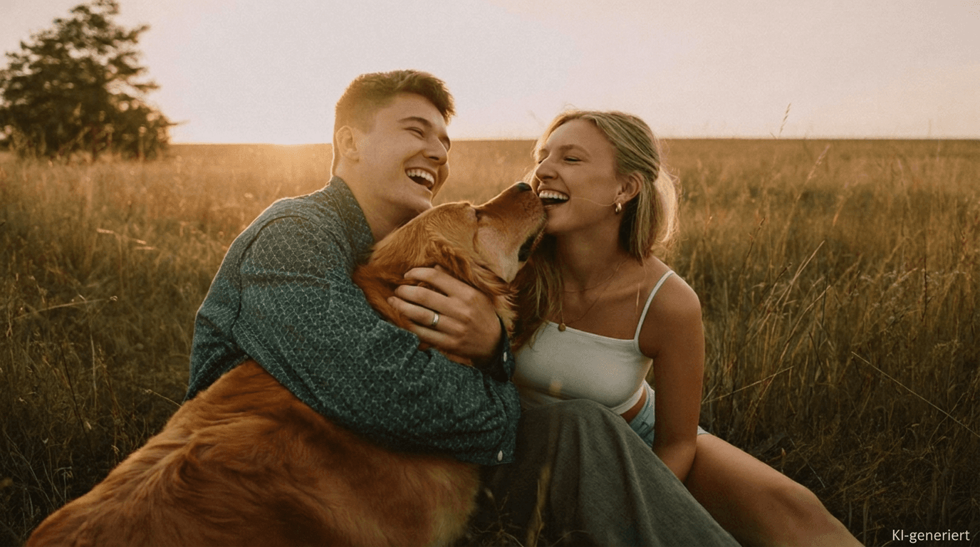 Paar-Fotoshooting mit Hund: 5 Tipps für perfekte Bilder zu dritt