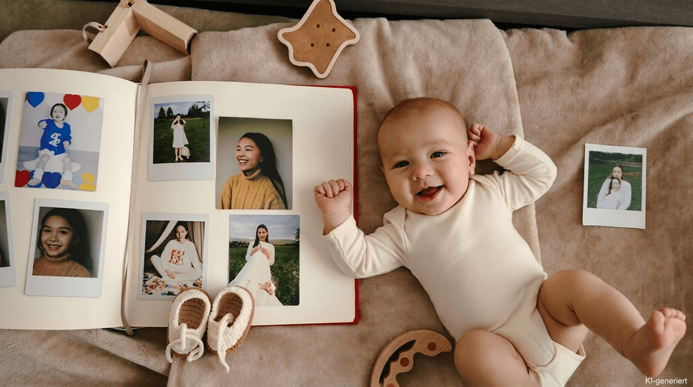 Baby-Entwicklung dokumentieren: 5 kreative Fotoprojekte für das 1. Jahr