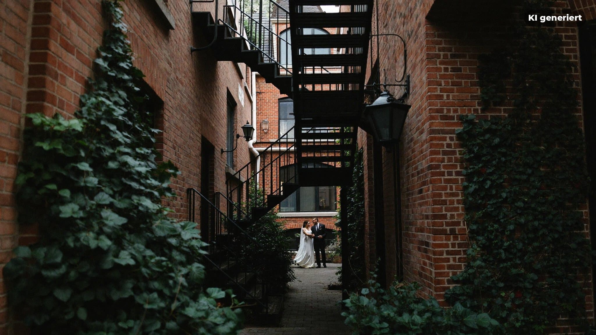 Hochzeitsfotograf Berlin Friedrichshain: Spreeufer, Street Art und Industriehöfe