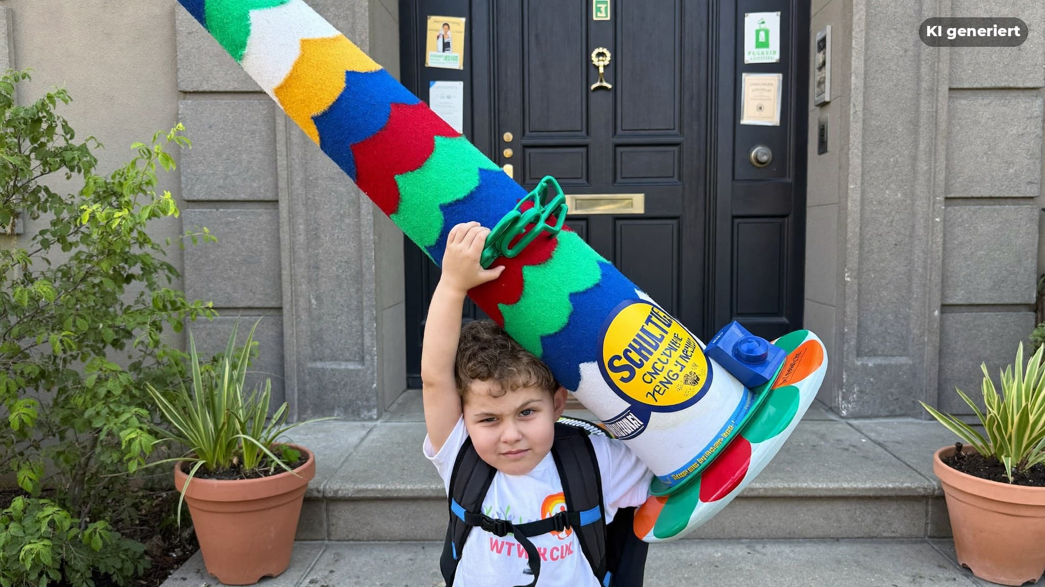 Fotos zur Einschulung: Ideen für den großen Tag mit Schultüte