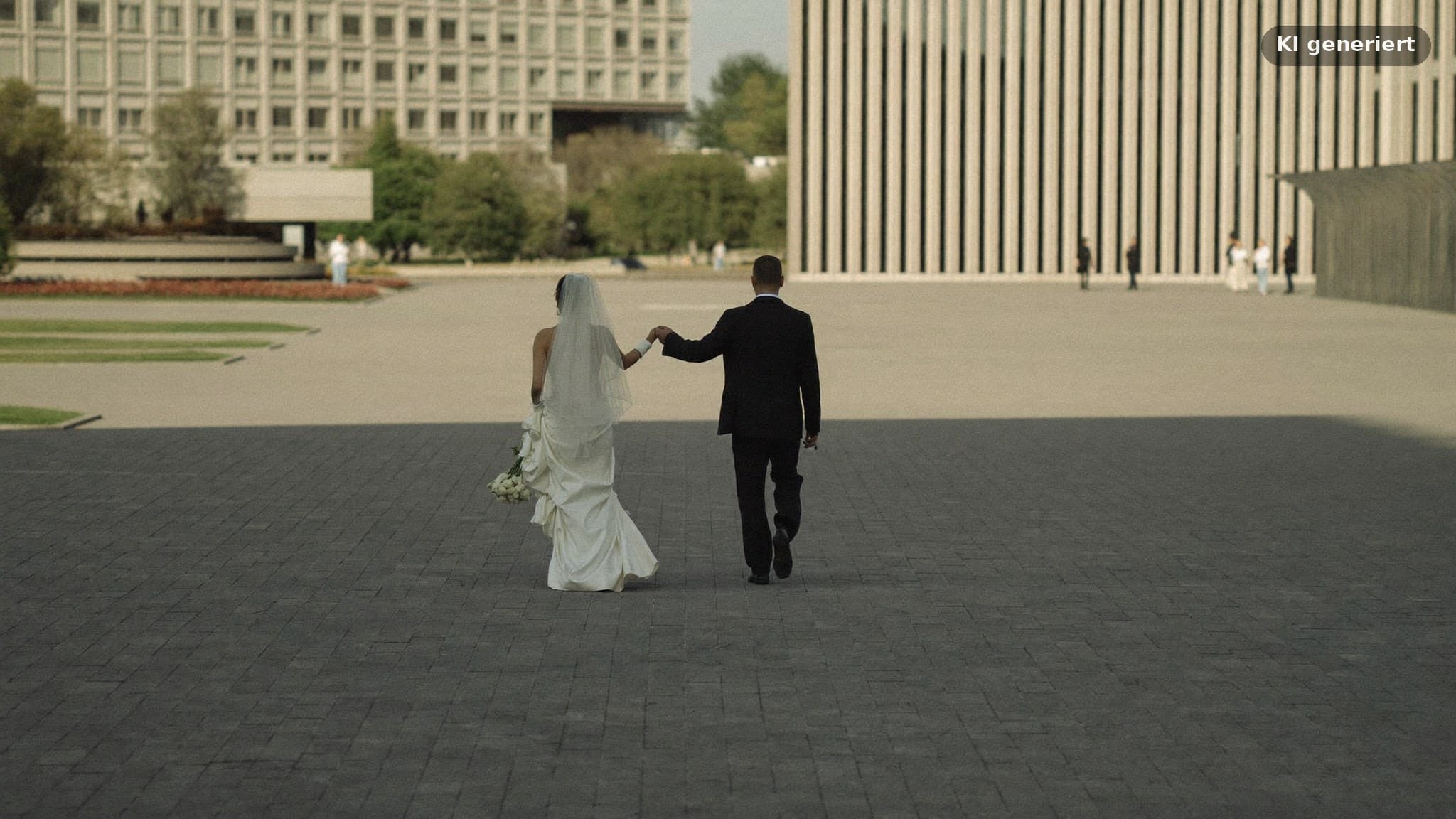 Hochzeitsfotograf Frankfurt Bockenheim: Campus, Warte und Rebstockpark