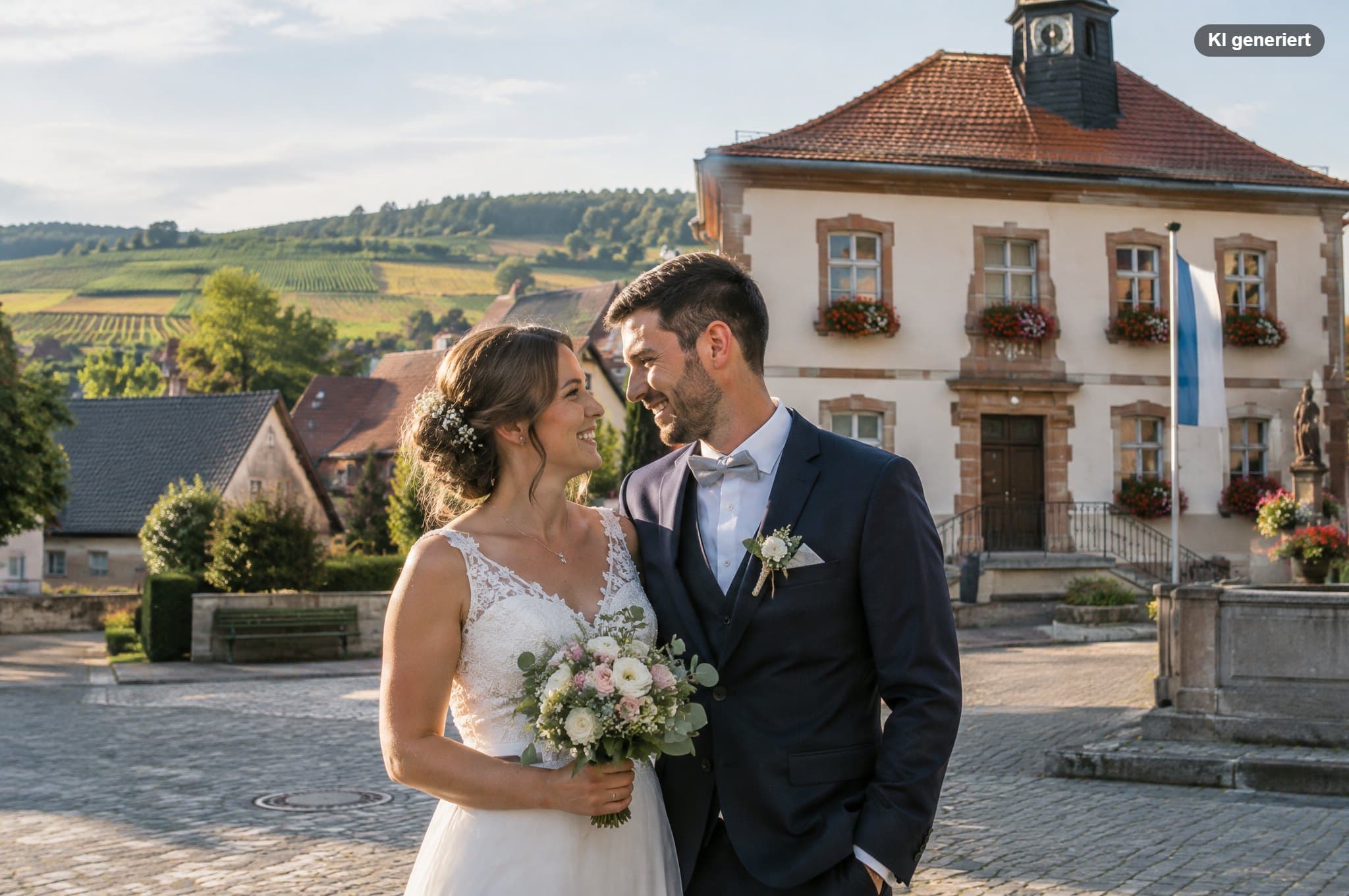 Hochzeitsfotograf Höchberg: eigenes Standesamt, kurze Wege, ehrliche Kulissen