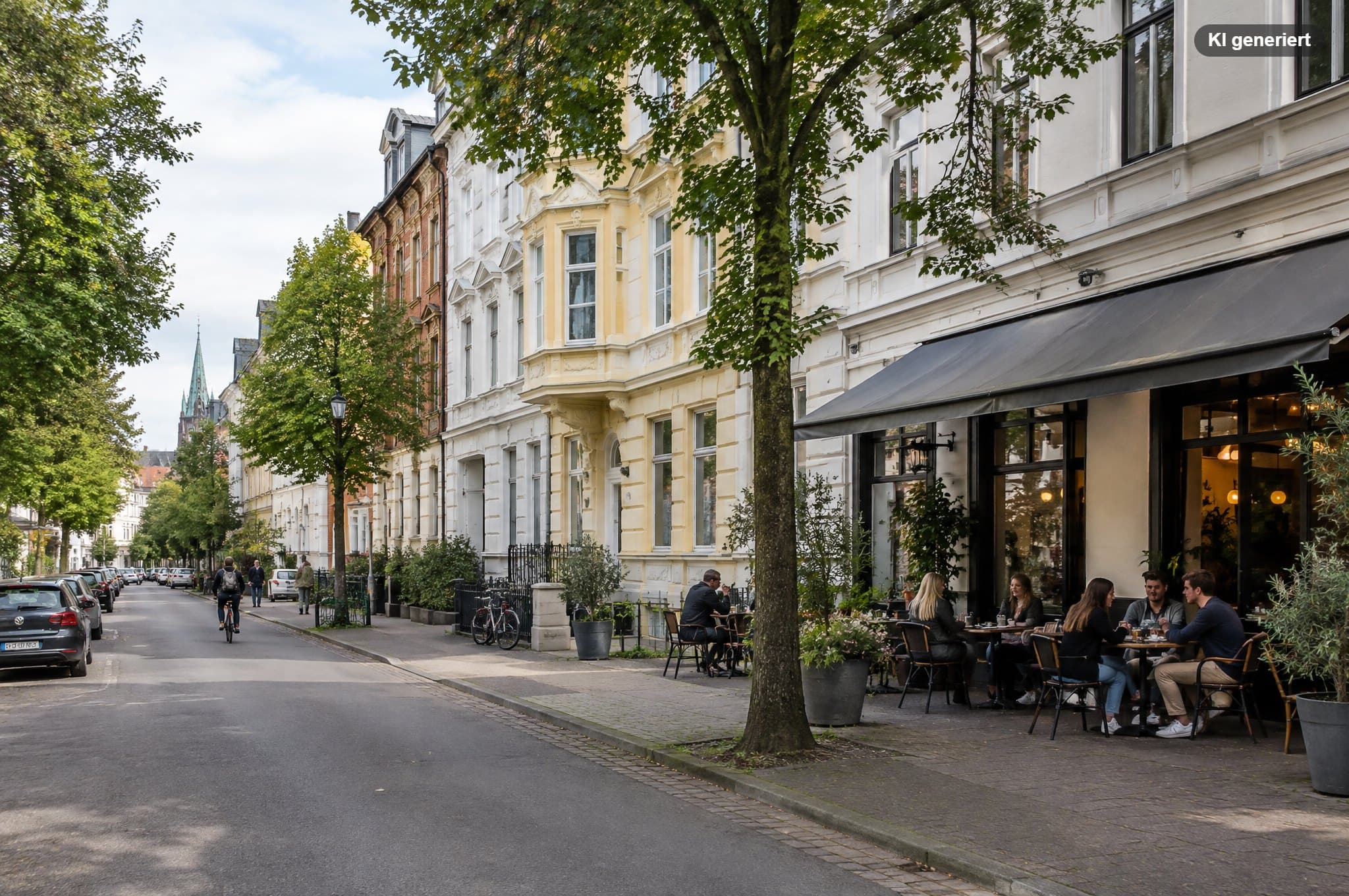 Hochzeitsfotograf Osnabrück Wüste: Gründerzeitstraßen, Cafés und kurze Wege