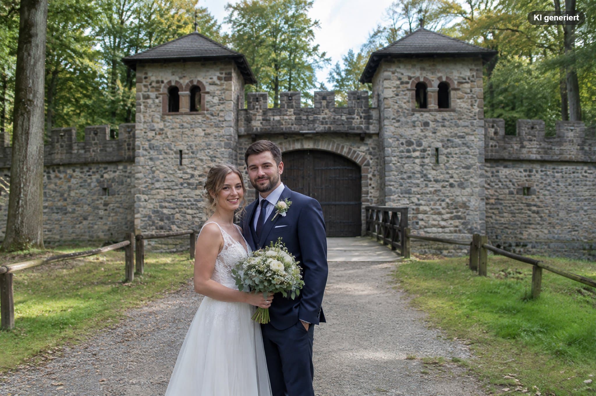 Hochzeitsfotograf Bad Homburg: Louissaal, Kurpark und Saalburg