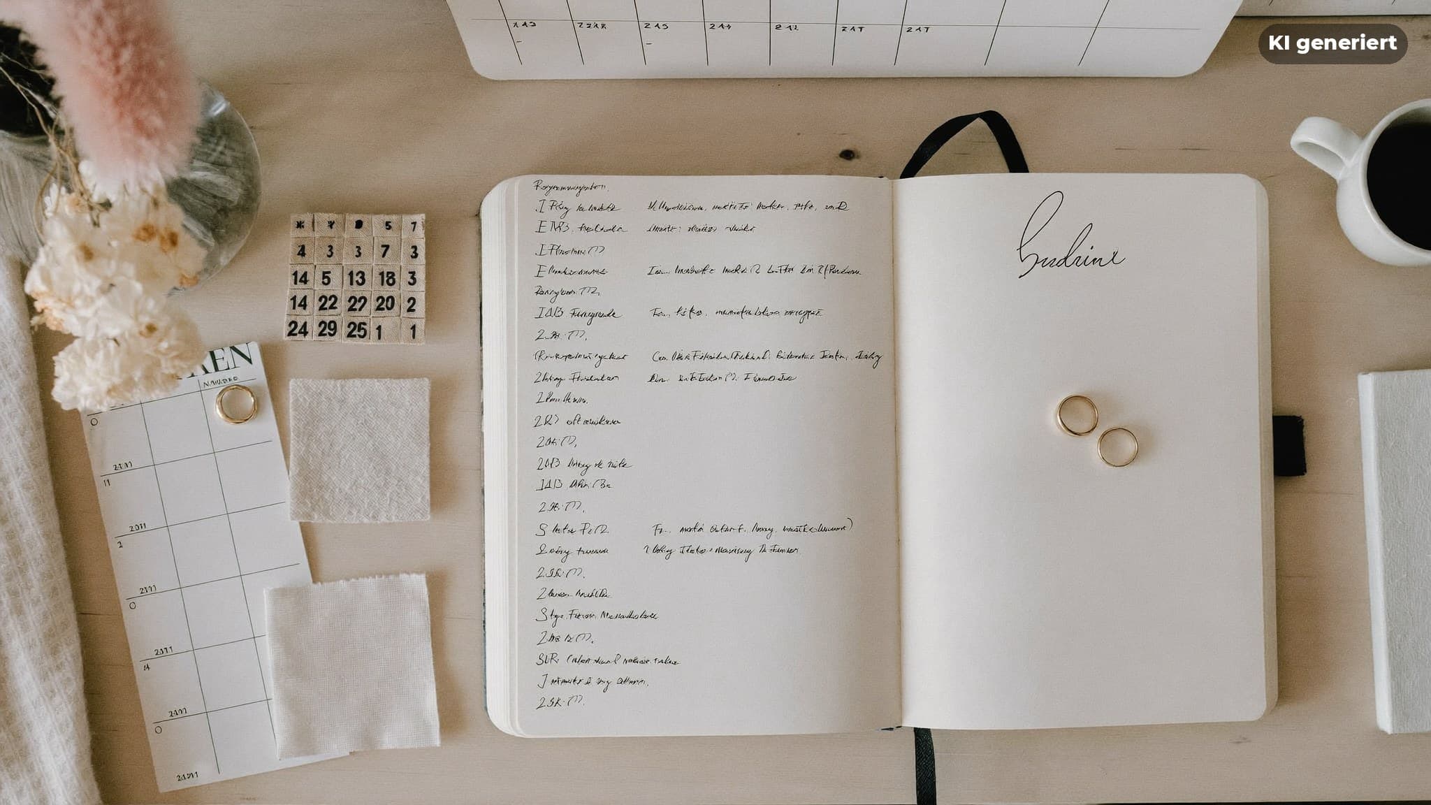 Hochzeitsplanung: Mit dieser Checkliste bleibt ihr entspannt