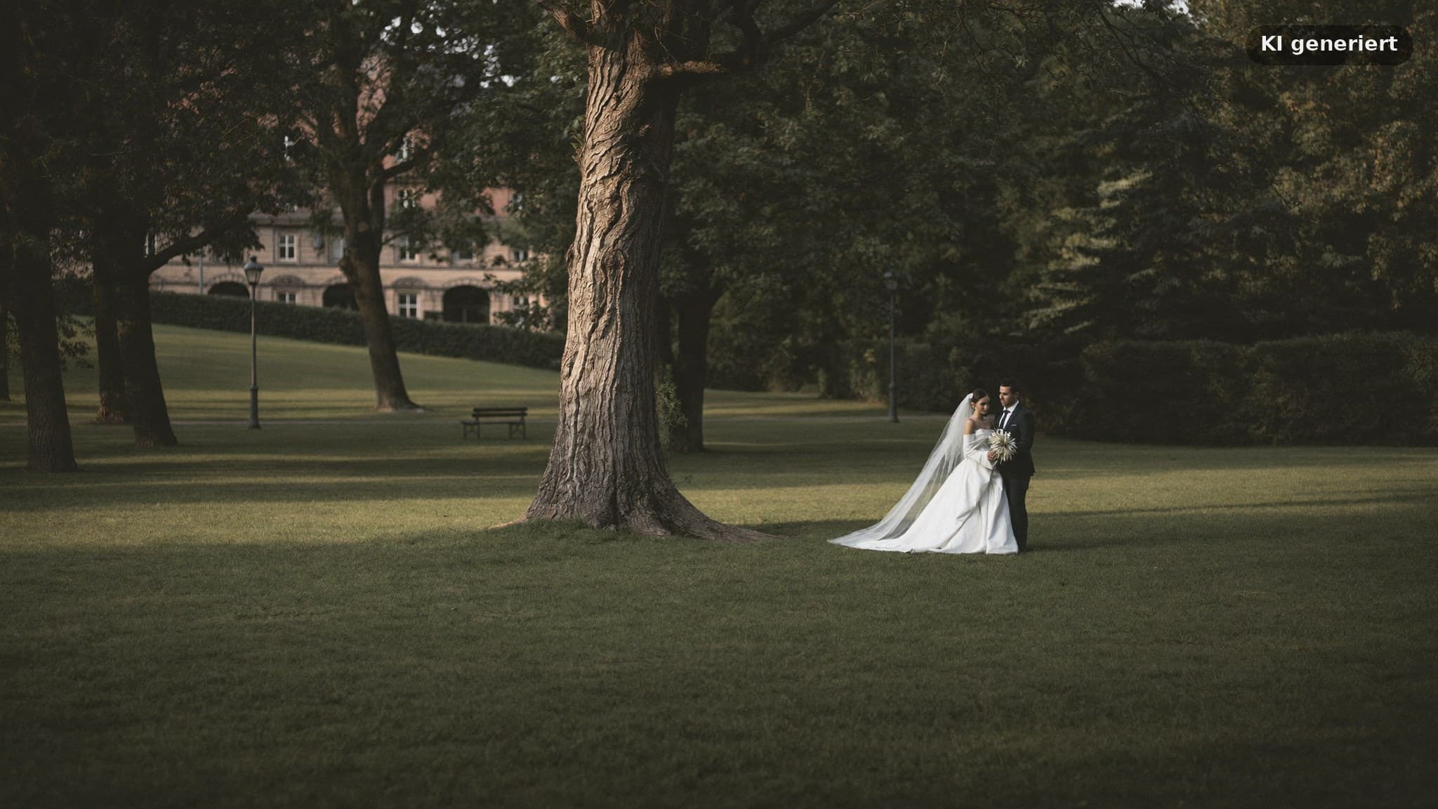 Hochzeitsfotograf Osnabrück Sonnenhügel: Gertrudenberg, Bürgerpark und alter Baumbestand