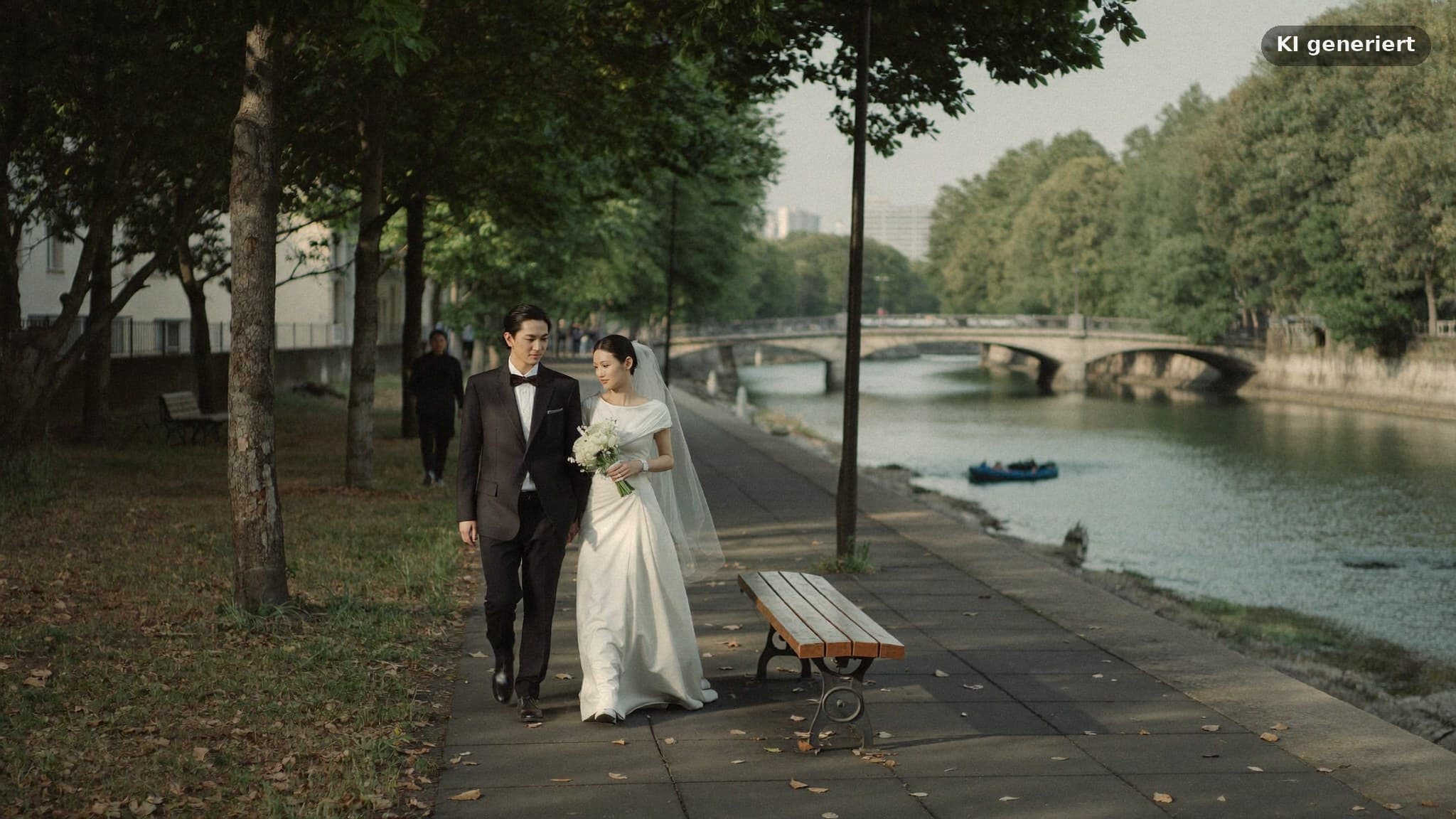 Hochzeitsfotograf Würzburg Sanderau: Mainufer, Stadtstrand und Altbau vor der Haustür