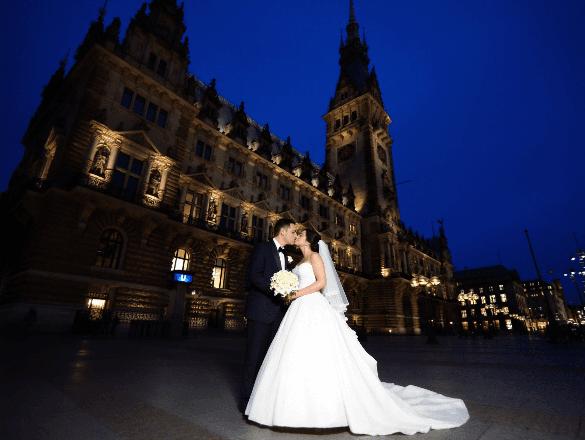 Heiraten im Hamburger Rathaus: Phönixsaal, Termine und Fotos