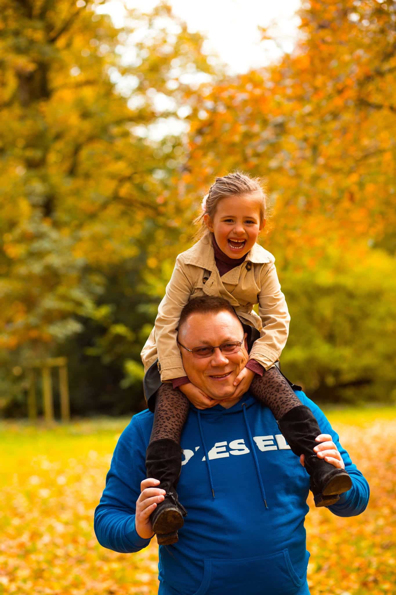 Fotoshooting mit der Familie