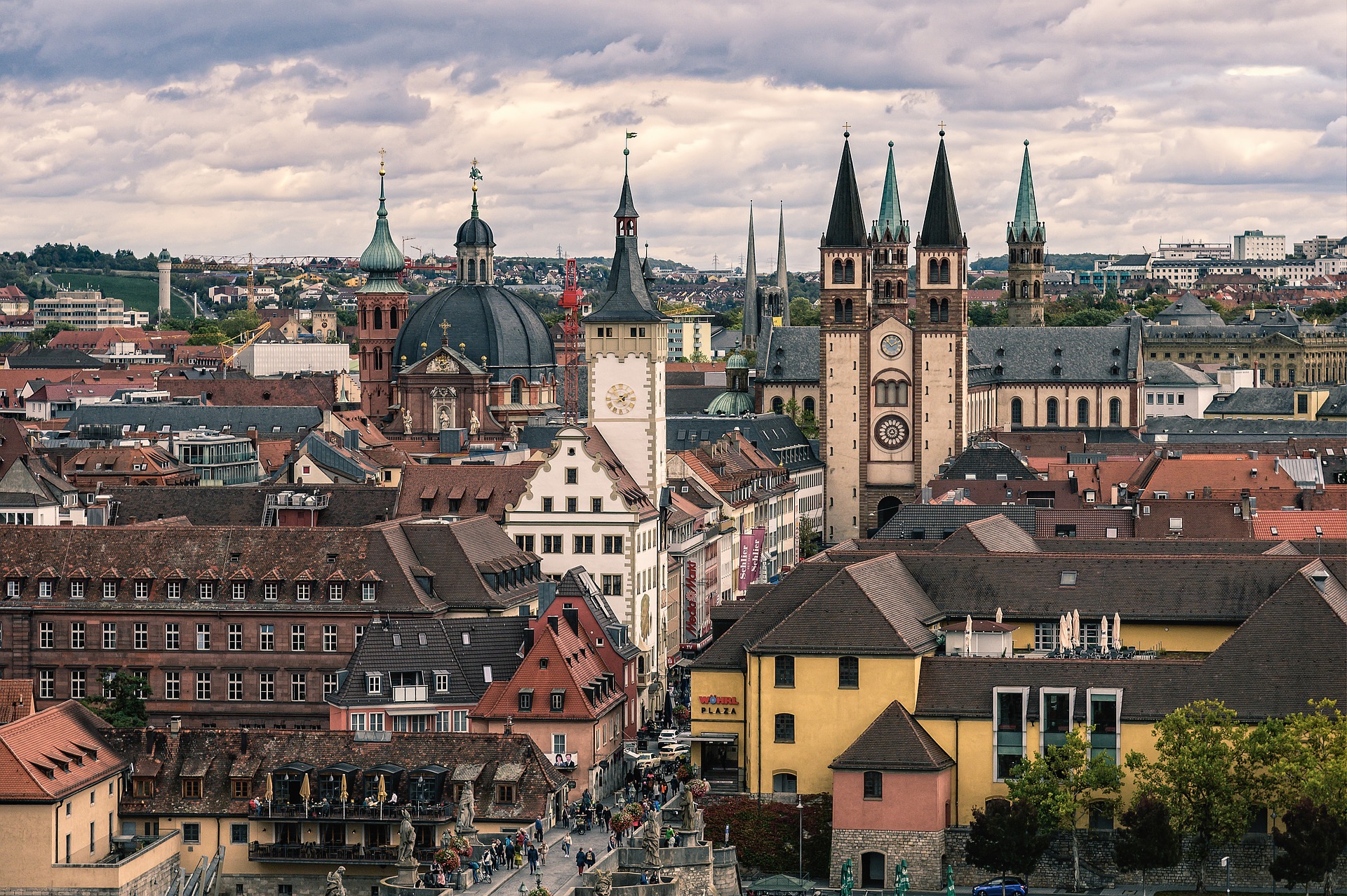 Die innenstadt von Würzburg fotografiert von LET IT CLICK